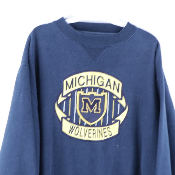 Vintage University of Michigan Crewneck Sweatshirt - Picture 2 of 9
